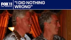 Bill Clinton testimony on Epstein: "I did nothing wrong"
