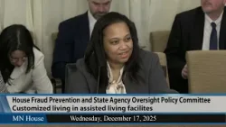 House Fraud Prevention and State Agency Oversight Policy Committee 12/17/25