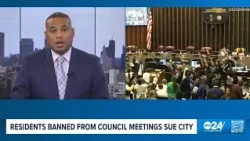 ABC24 News Update | Residents banned from council meetings sue city
