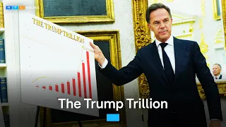 Rutte laat Trump Trillion grafiek zien | RTL Nieuws