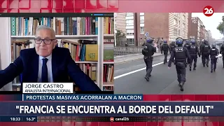 🚨 Student protests in France lead to arrests and paralyze schools: Jorge Castro analysis