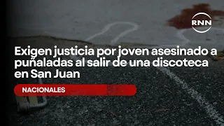 Justice demanded for young man stabbed to death leaving a club in San Juan