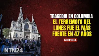Monday's earthquake in Colombia was the strongest in 47 years: its intensity surpassed the one in...