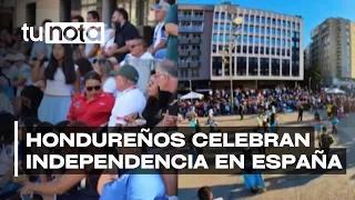Hondurans in Spain celebrate the 205th anniversary of independence and strengthen their cultural ...