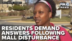 Baltimore Co. residents look for answers, solutions after White Marsh Mall disturbance