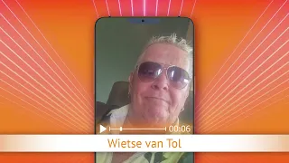 TV Oranje app video message - Wietse van Tol