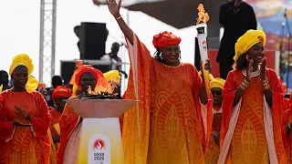 The Olympic flame arrives in Senegal just days before the 2026 Youth Olympic Games