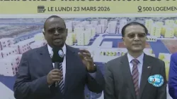 Extrait: directeur de l’ARULOS, président de la commune de Balbala, ainsi que l’ambassadeur de Chine