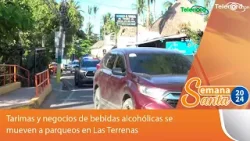 Aumenta el flujo vehicular en Las Terrenas por inicio de Semana Santa #TelenordSS2024