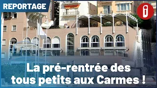 The little ones’ back-to-school day at Carmes!