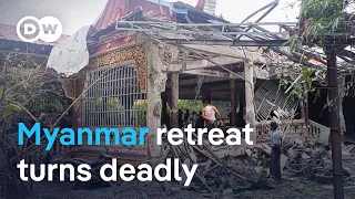 Airstrike on Myanmar monastery kills Buddhist retreat participants | DW News