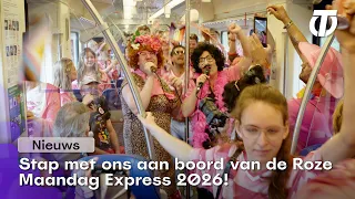 Stap met ons aan boord van de Roze Maandag Express 2026!