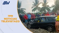 Un matrimonio murió en un choque en Rocafuerte, Manabí | Televistazo | Ecuavisa