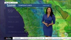 Ciara's forecast: Cloudy starts with gusty winds for the rest of the week
