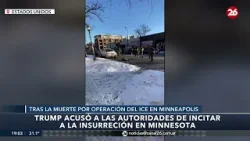 ?? DENUNCIA DIRECTA | Trump acusa al gobierno de Minnesota de incitar a la insurrección