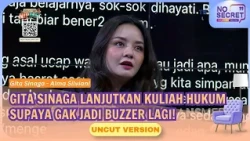[UNCUT] Gita Sinaga Continues Law School So She Won't Be a Buzzer Anymore! - NO SECRET (10/29/26)