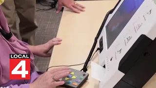 Blind voters in Detroit say their voting machines almost never work — Why advocates say it’s illegal
