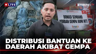 Bantuan Gempa Flores Terus Berdatangan, Sejumlah Desa Manggarai Timur Belum Terjangkau Bantuan