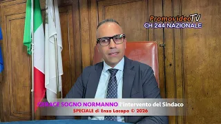 Gerace(RC)-Conferenza stampa 'Sogno Normanno'. L' intervento del Sindaco.