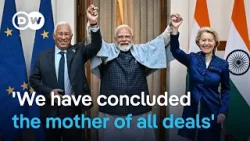 India and EU announce free trade agreement | DW News