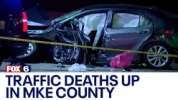 Milwaukee County traffic deaths increasing, rest of Wisconsin decreasing | FOX6 News Milwaukee