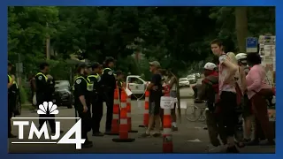 Protests underway in Madison following removal of Corey Ruiz protest encampment