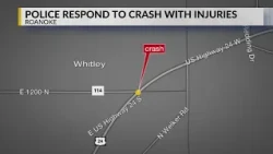 Police respond to crash in Whitley Co.