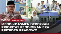 Dua Tahun Pemerintahan Perbaikan Infrastruktur Untuk Mewujudkan Pendidikan Bermutu | One On One