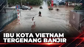 Aerial Footage Shows Extent of 1-Meter Deep Flooding in Vietnam's Capital as Rivers Overflow | SA...
