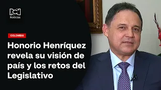 Honorio Henríquez revela su visión de país y los retos del Legislativo como presidente del Senado