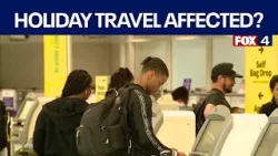 US weather could affect DFW holiday travel