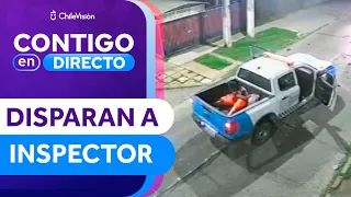 CHALECO LO SALVÓ: Motociclistas balearon a inspector municipal en persecución - Contigo en Directo