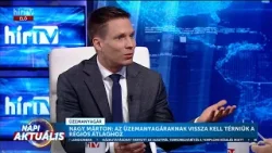 Napi aktuális - Hortay Olivér, Gépész László és Sebestyén Géza (2024-04-24) - HÍR TV