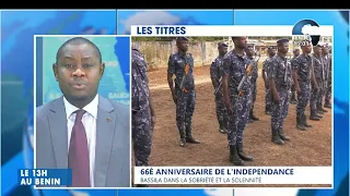 CANAL3-BENIN : Le 13h au Bénin du Lundi 03 Août  2026