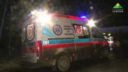 Jaźwina, zderzenie ciężarówki z dostawczakiem