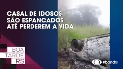 Casal de idoso é espancado