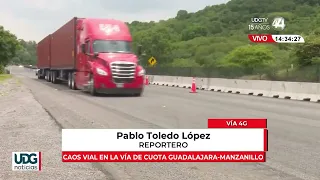 Commutes on the Guadalajara-Colima highway now taking up to eight hours