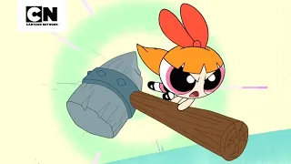 BLOSSOM'S UNBEATABLE PERSONALITY: A TRUE HERO! | THE POWERPUFF GIRLS | CN