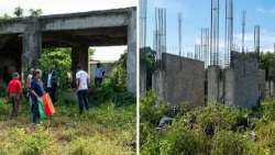 Licey al Medio community demands that Minerd finish school construction stalled for 15 years