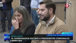 Rogelio Frigerio recibió a presidentes comunales