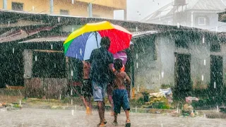 Indomet forecasts heavy rain due to tropical wave and trough