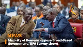 Majority of Kenyans oppose Broad-Based Government, TIFA Survey shows