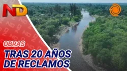 Readecuarán el cauce del río Anisacate para evitar daños ante futuras crecidas