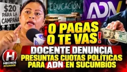 O PAGAS O TE VAS? DESTAPAN RED DE CUOTAS Y REPRESALIAS A MAESTROS EN CASCALES