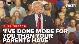 FULL SPEECH: Trump touts bringing back domestic car manufacturing during speech at General Motors