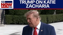 Trump addresses Katie Zacharia's role as press secretary
