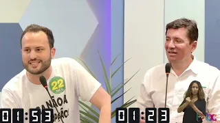 DEBATE: ELEIÇÕES 2024 EM CAMBORIÚ - RAMON JACOB (PL) X EDSON PIRIQUITO (MDB)