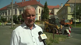 Elkezdődött a városi útfejlesztési program megvalósítása