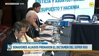 Allied senators blocked the "super RIGI" bill │N20:30│02-09-26