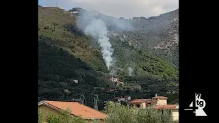Fire at Citola hill on Thursday, September 17th